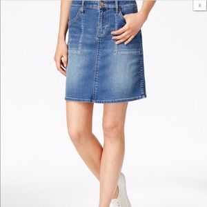 New Calvin Klein Jeans Denim Pencil Skirt